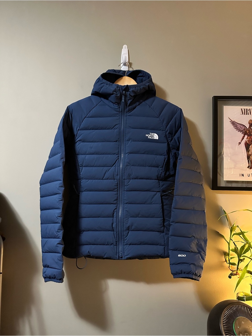 The North Face Women’s Navy 600 Hooded Down Jacket